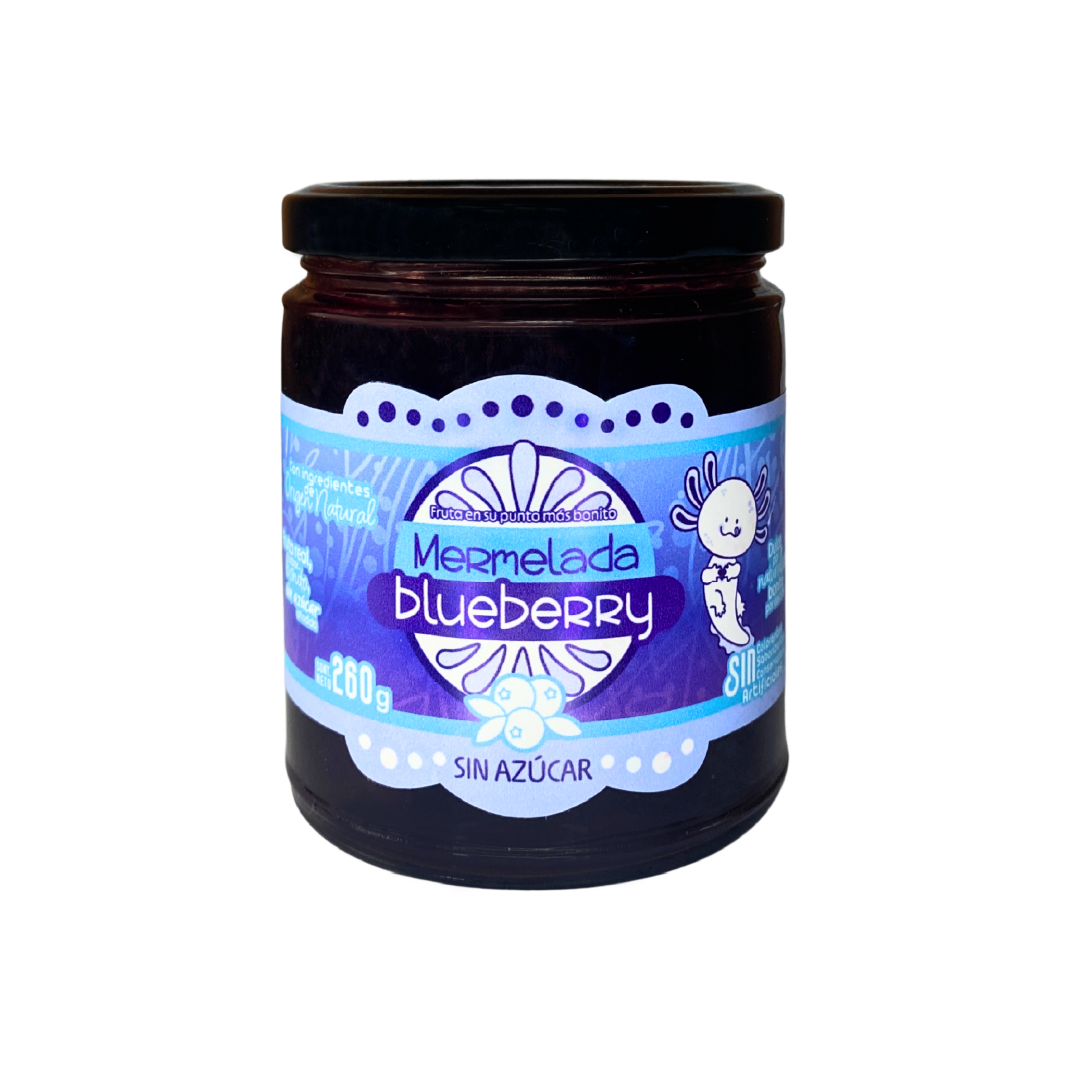 Mermelada de Blueberry Sin Azúcar