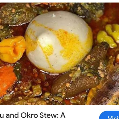 Swallow Or Banku (Cocina Africana)