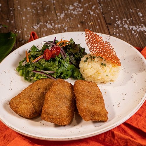 Filete de robalo empanizado (180 gr)