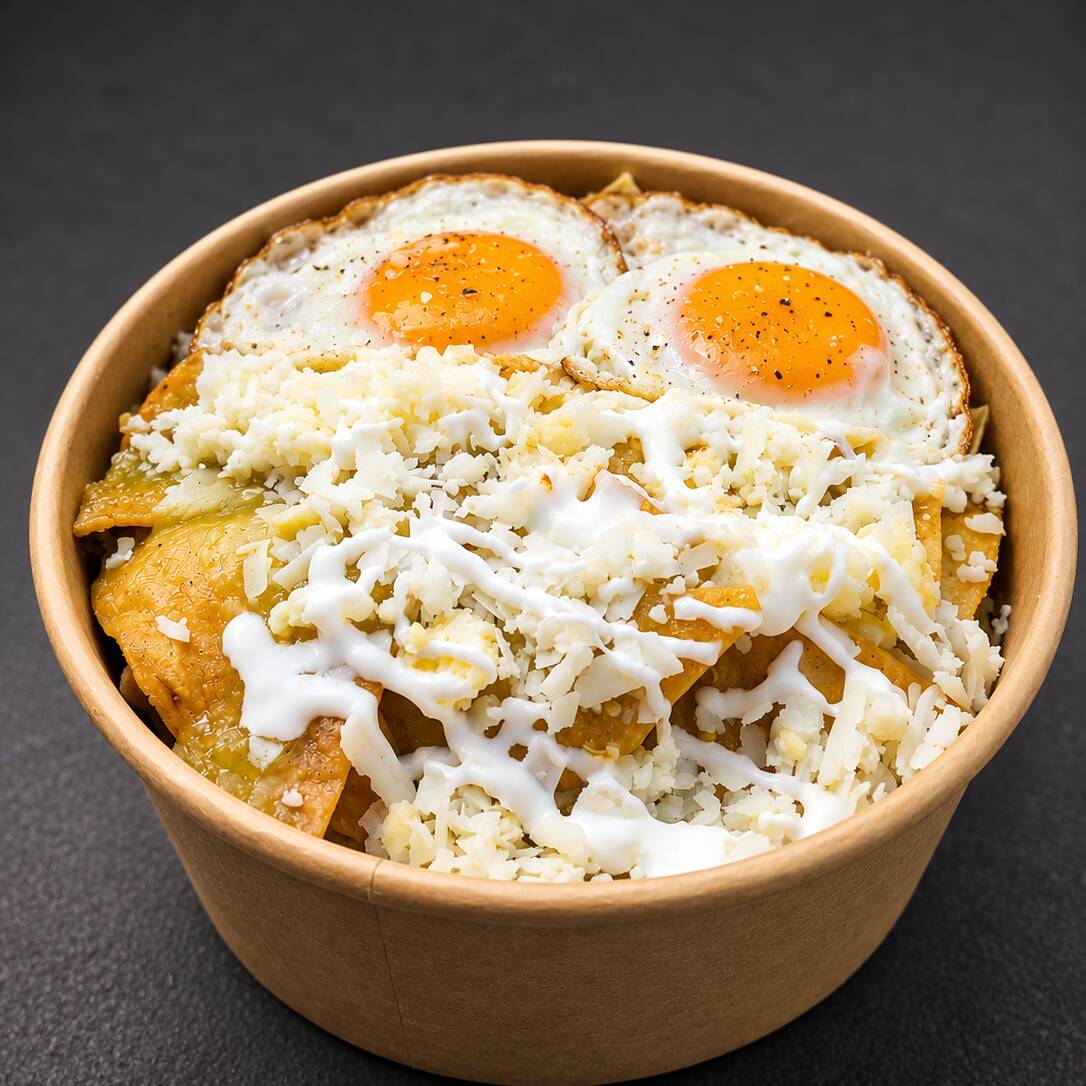 Orden de Chilaquiles con Huevo
