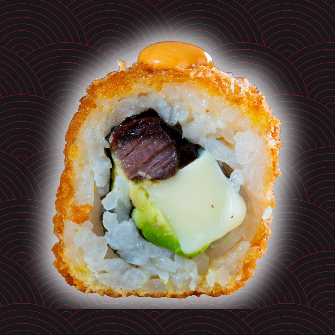 Crunchy Beef Maki