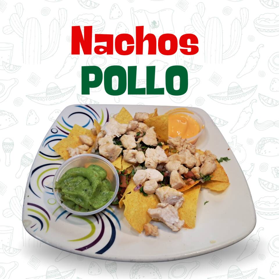 Nachos de pollo