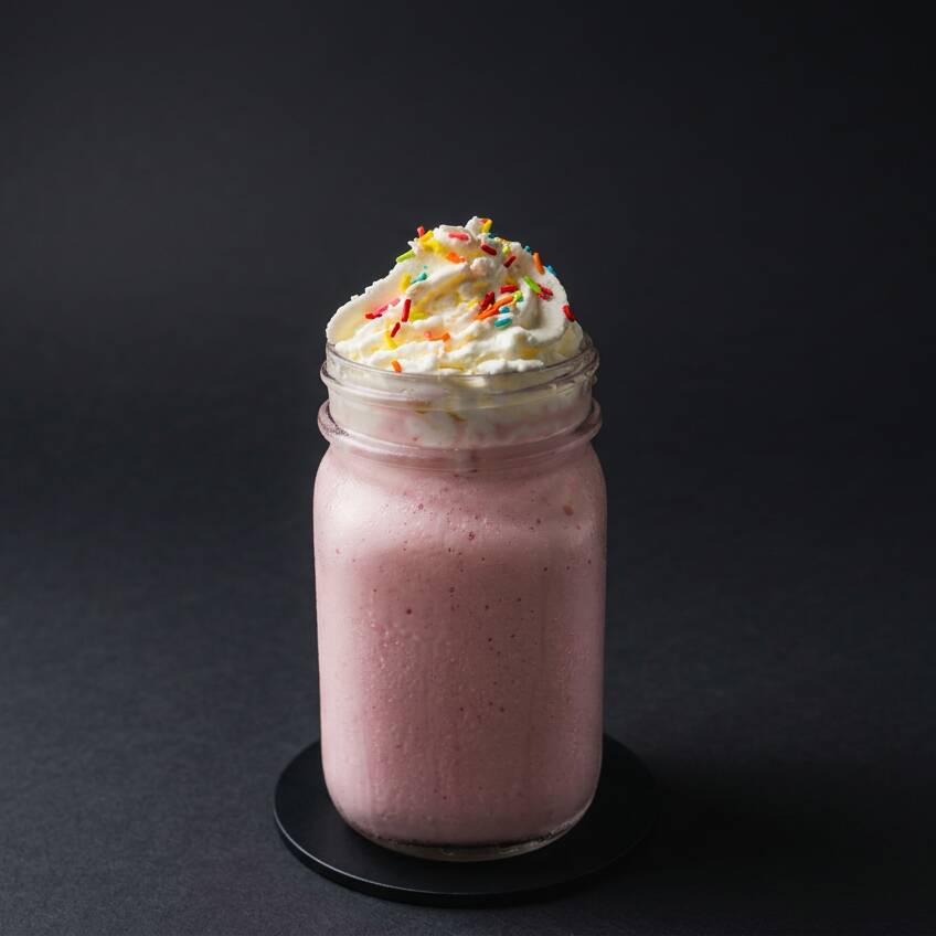 Malteada de Fresa