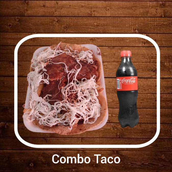 COMBO TACO DE BISTEK ENCHILADO
