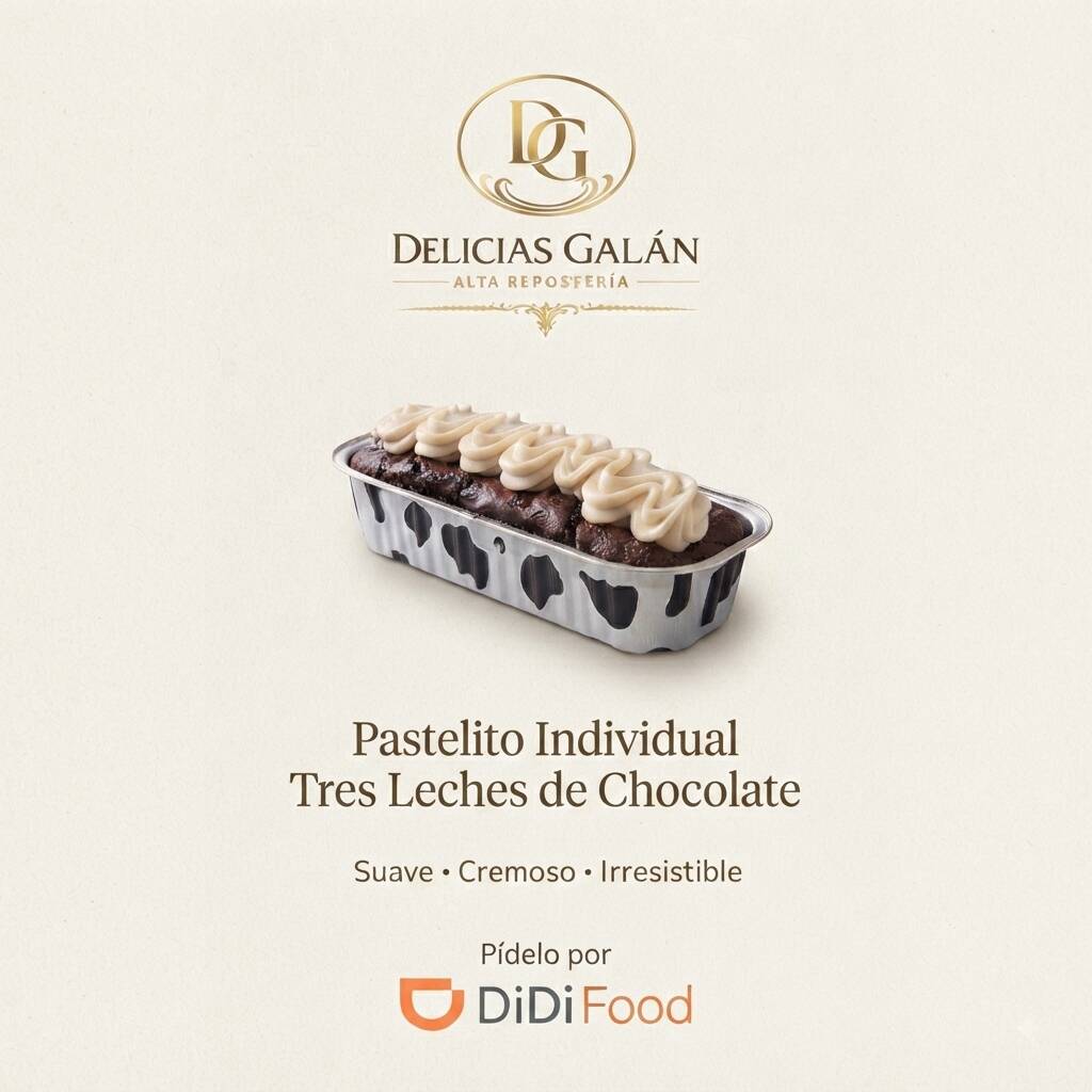 Pastelito de Chocolate & 3 Leches
