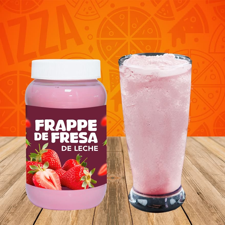 Frappe De Fresa de Leche 500 ml
