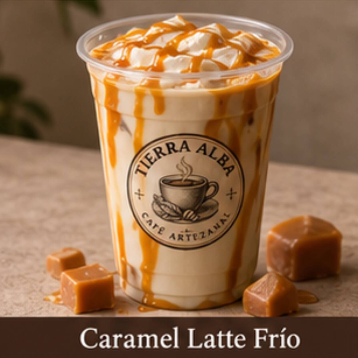 Caramel Latte Frío