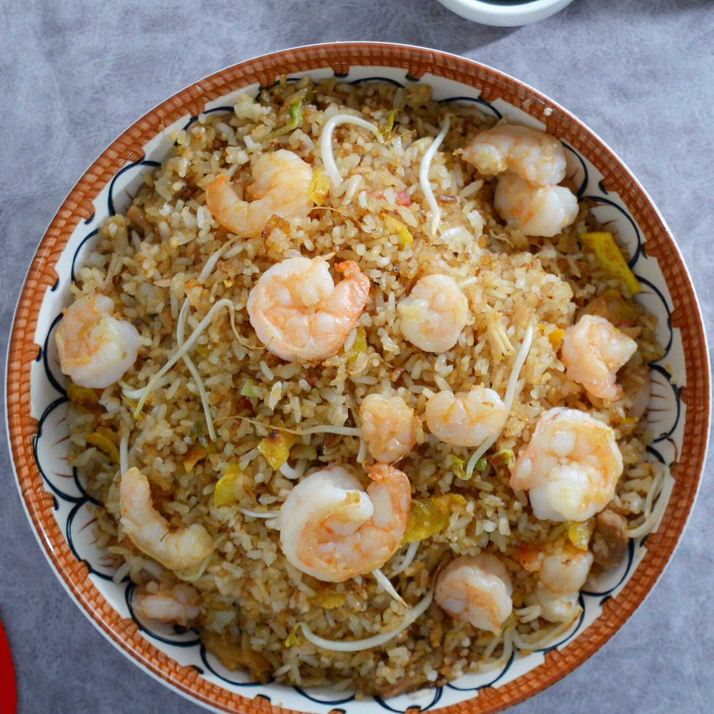 Medio Chow Fan Camarones