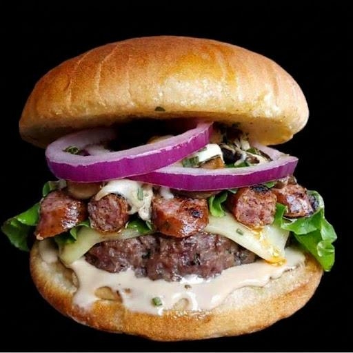 Hamburguesa con Chorizo Argentino