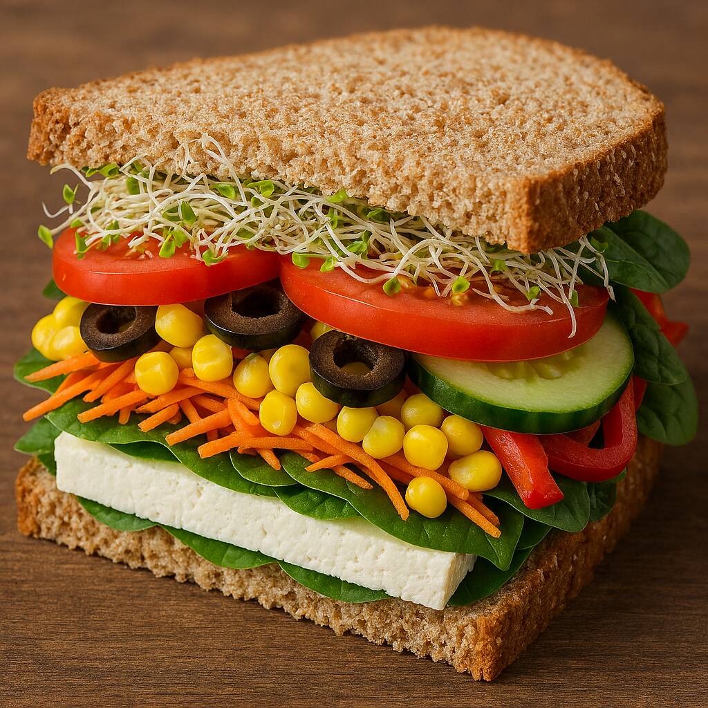 Sándwich Vegetariano