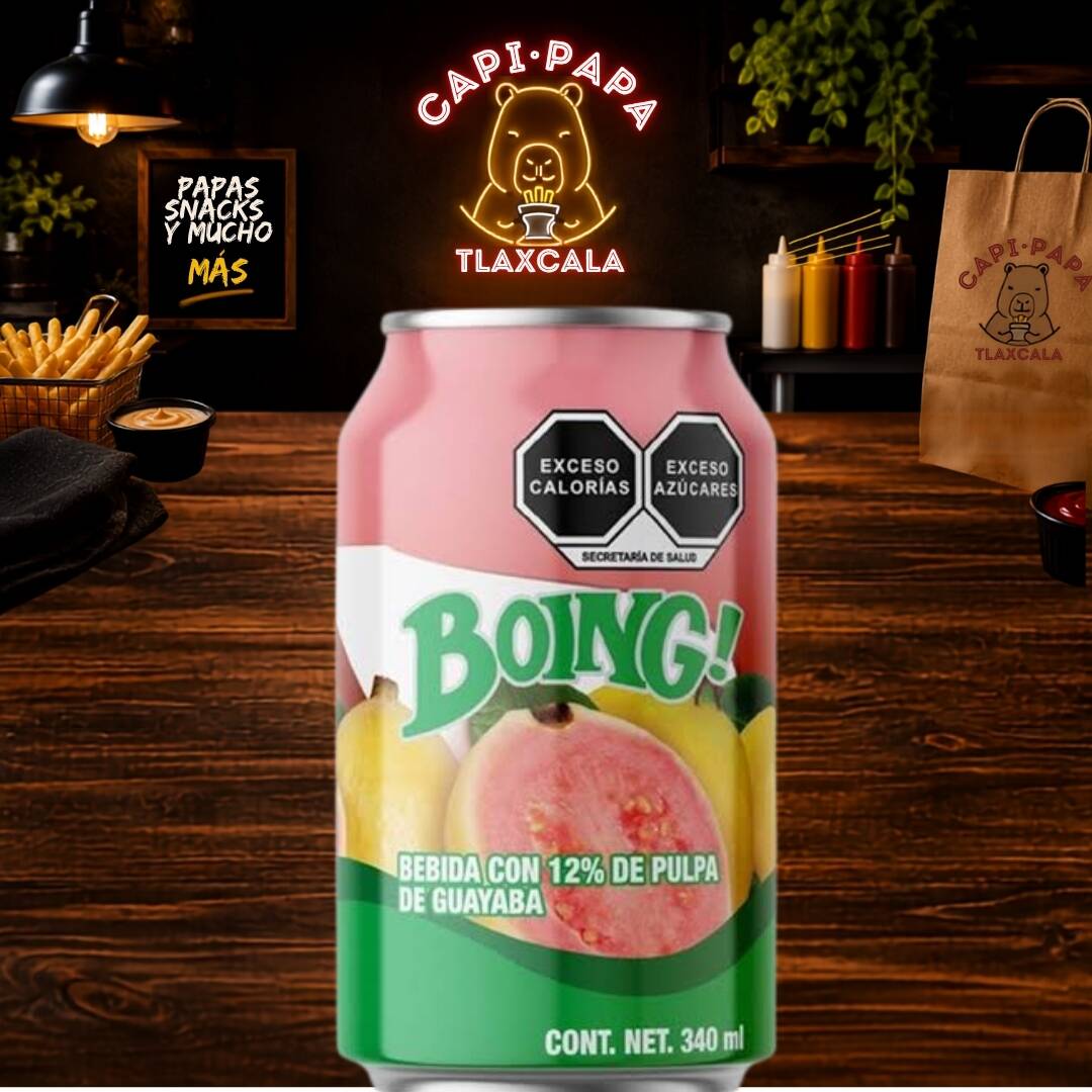 Boing de Guayaba (lata 340 ML)