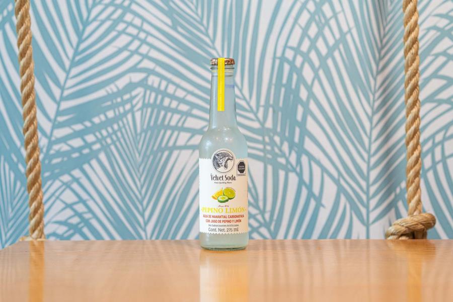 VELVET SODA PEPINO LIMON