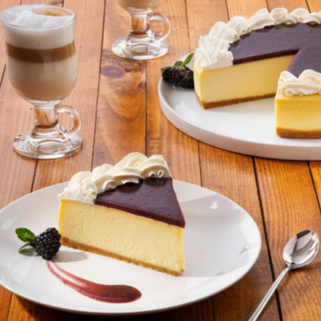 CHEESECAKE de QUESO-ZARZA