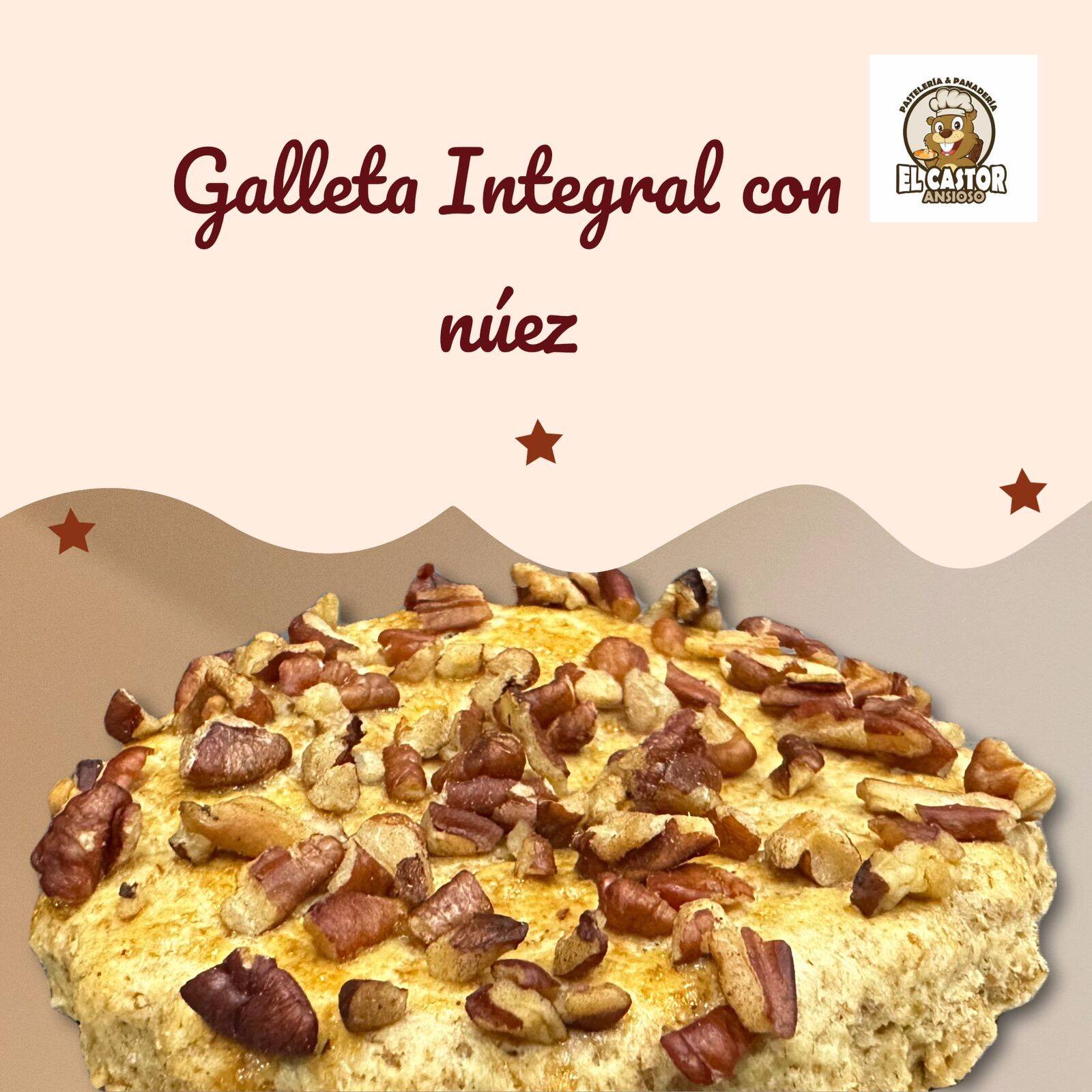 Galleta Integral con Nuez
