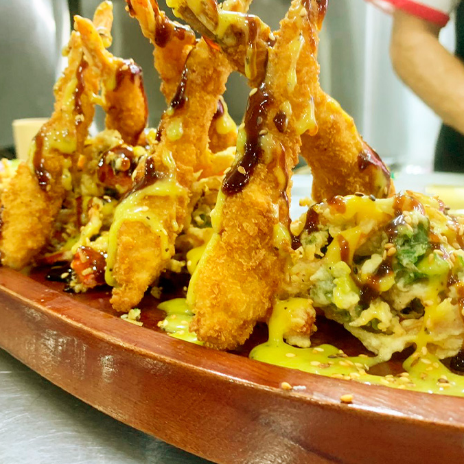 Langostinos Crunch Mix