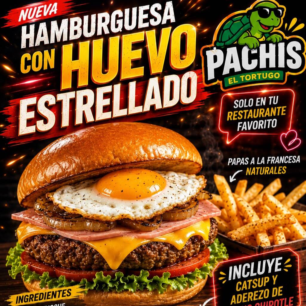 HAMBURGUESA CON HUEVO