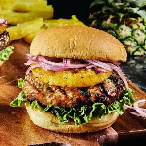 Hamburguesa hawaiana