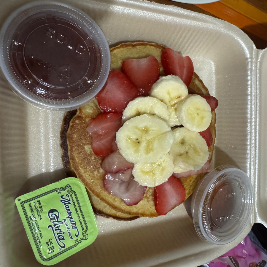 Con fruta (Fresa, Plátano o Mixto)