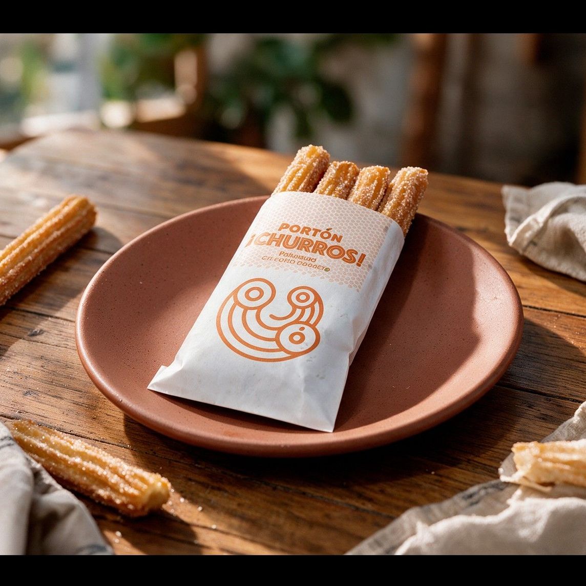 Churros clásicos portón