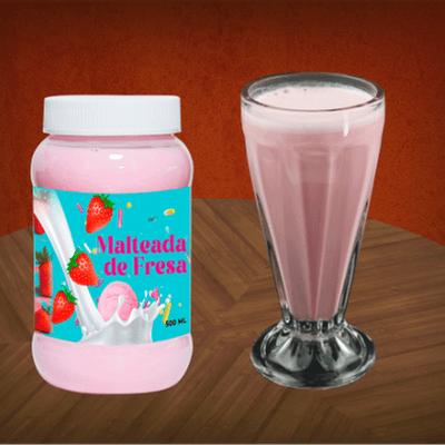Malteada de Fresa 500 ml