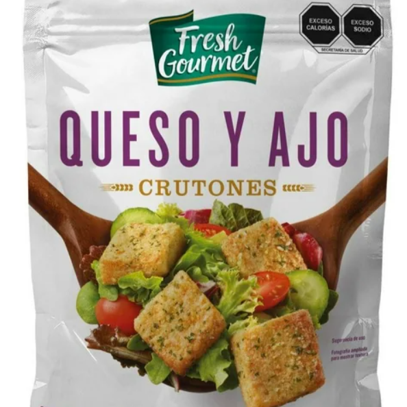 Crutones Queso y Ajo