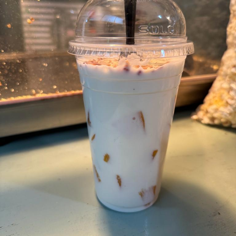 DURAZNO CON CREMA