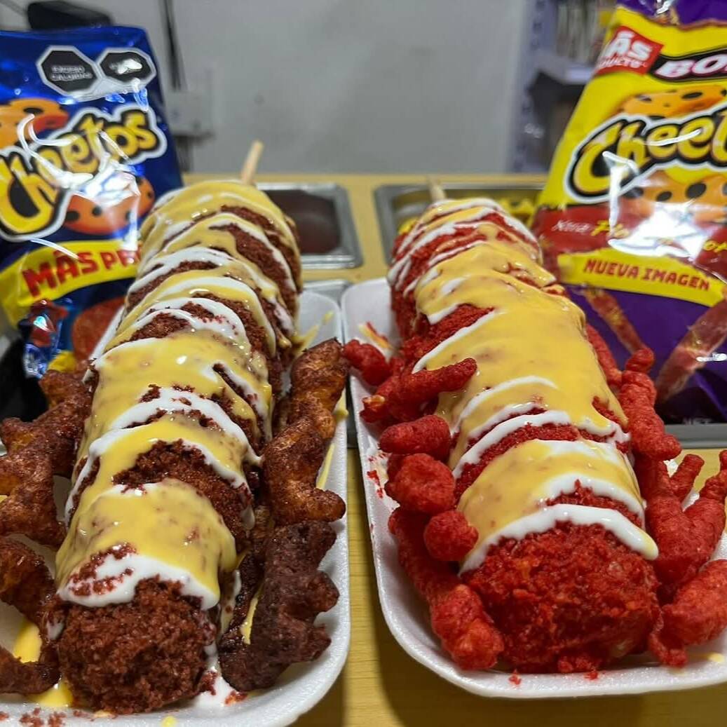 Elote Entero Empanizado con Papa