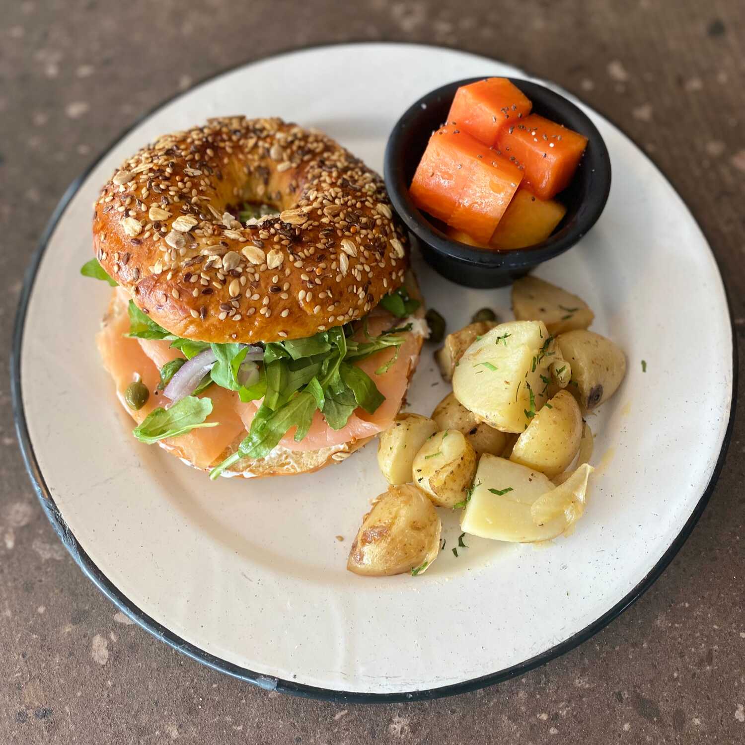 Bagel Salmón