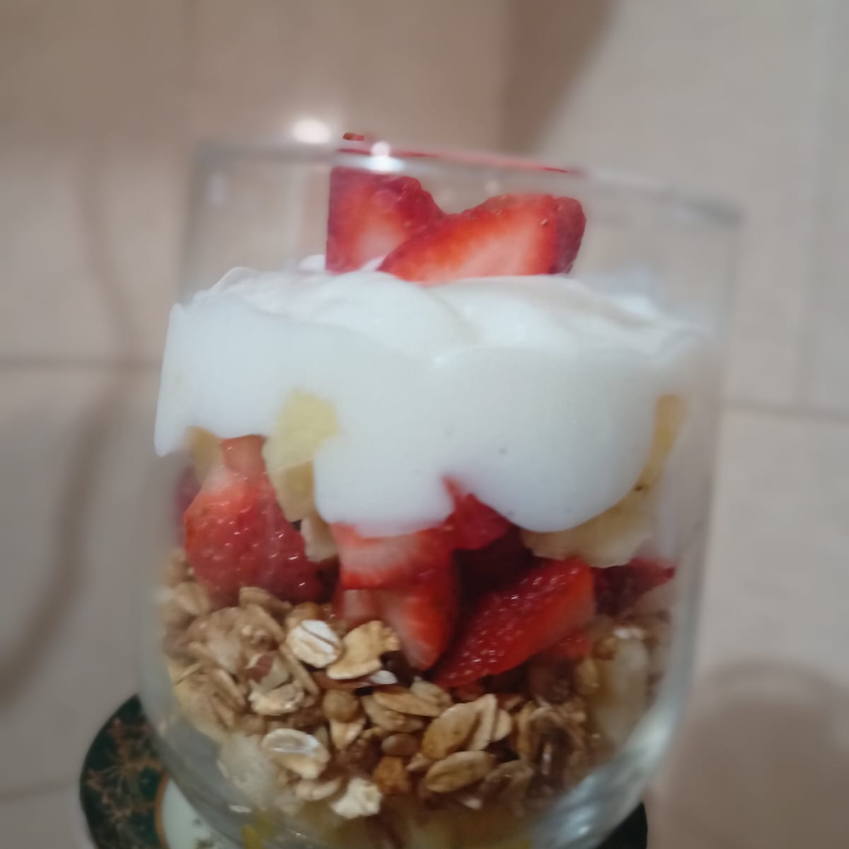 Yogurt con fruta