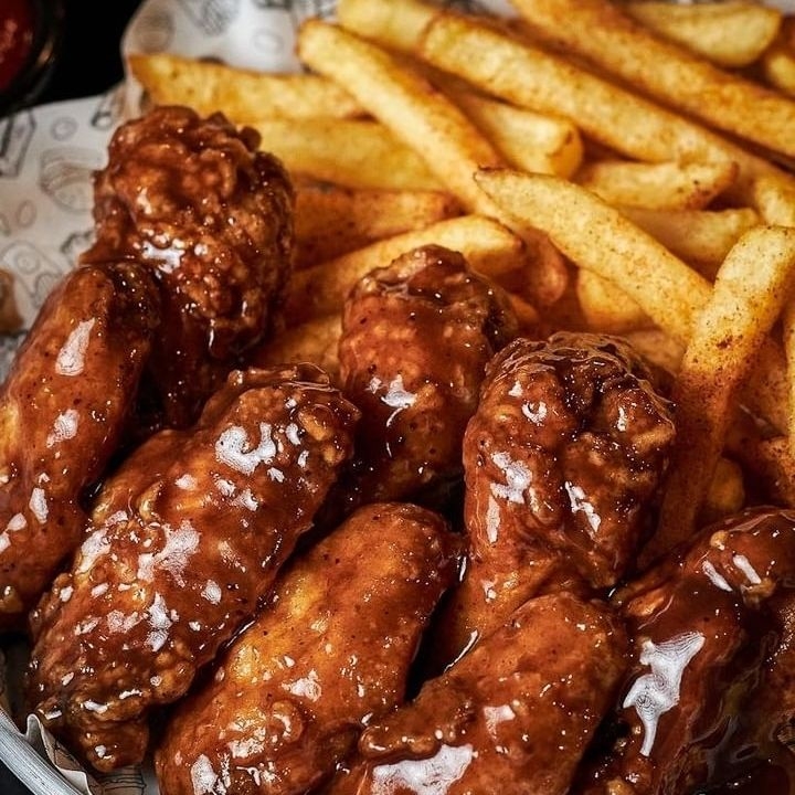 6 Boneless con Papas