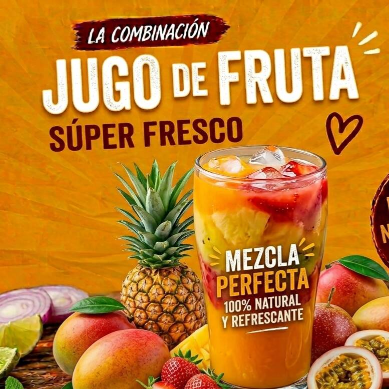 Promo Cachanga más Jugo de Papaya