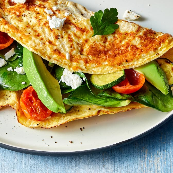 Omelette Vegetariano