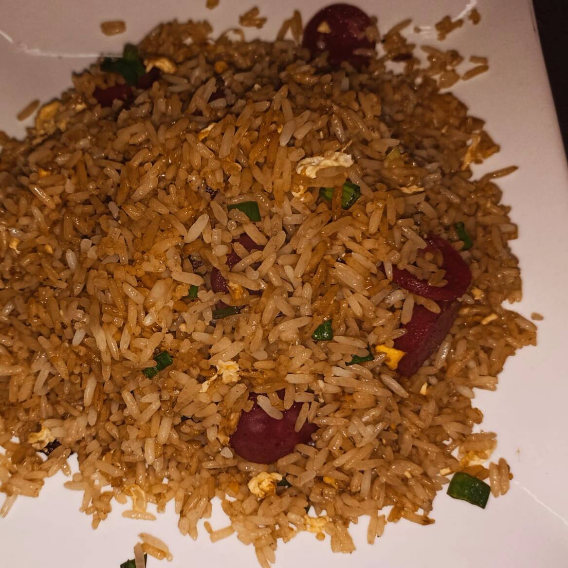 chaufa de chorizo
