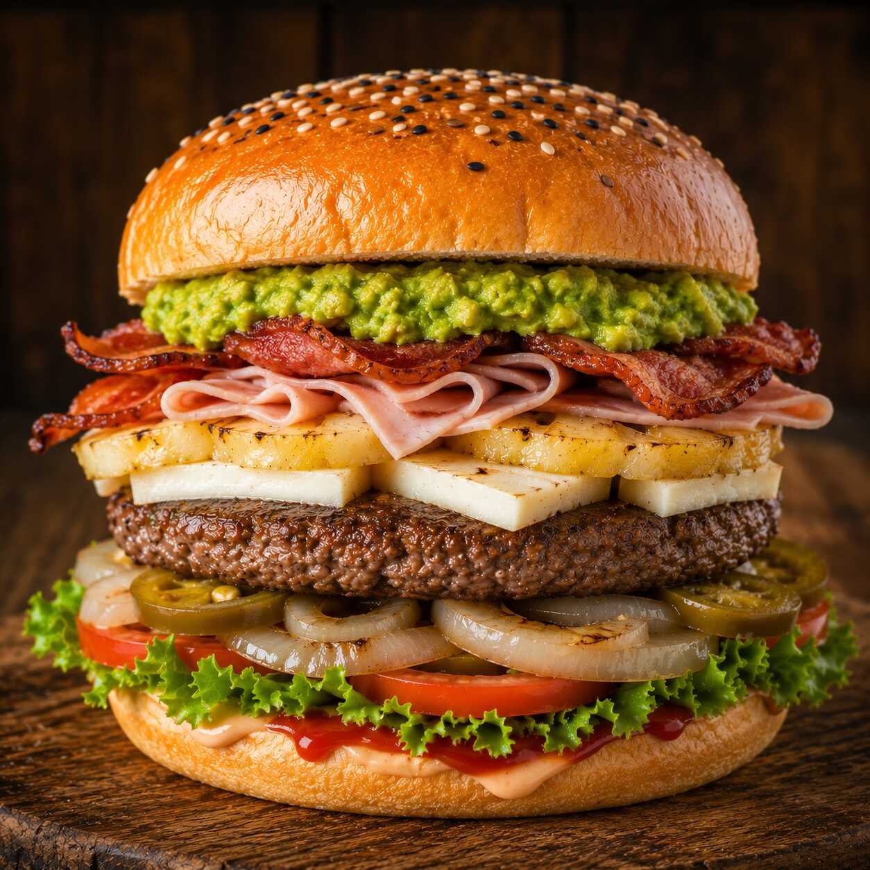 Hamburguesa Mexicana