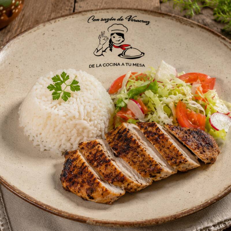 PECHUGA NORTEÑA ASADA (Comida del Dia)