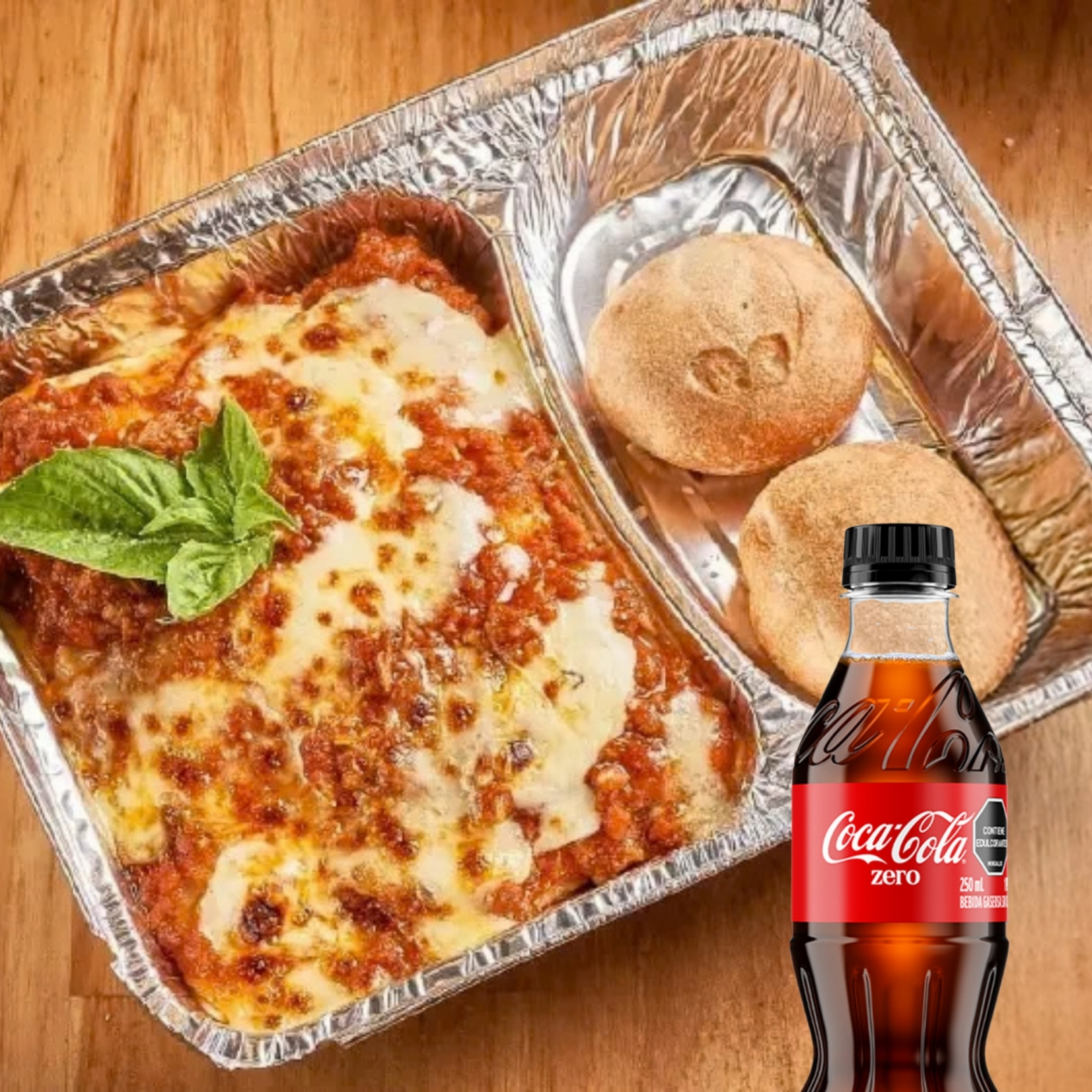 Combo lasagna bolognesa + Bebida