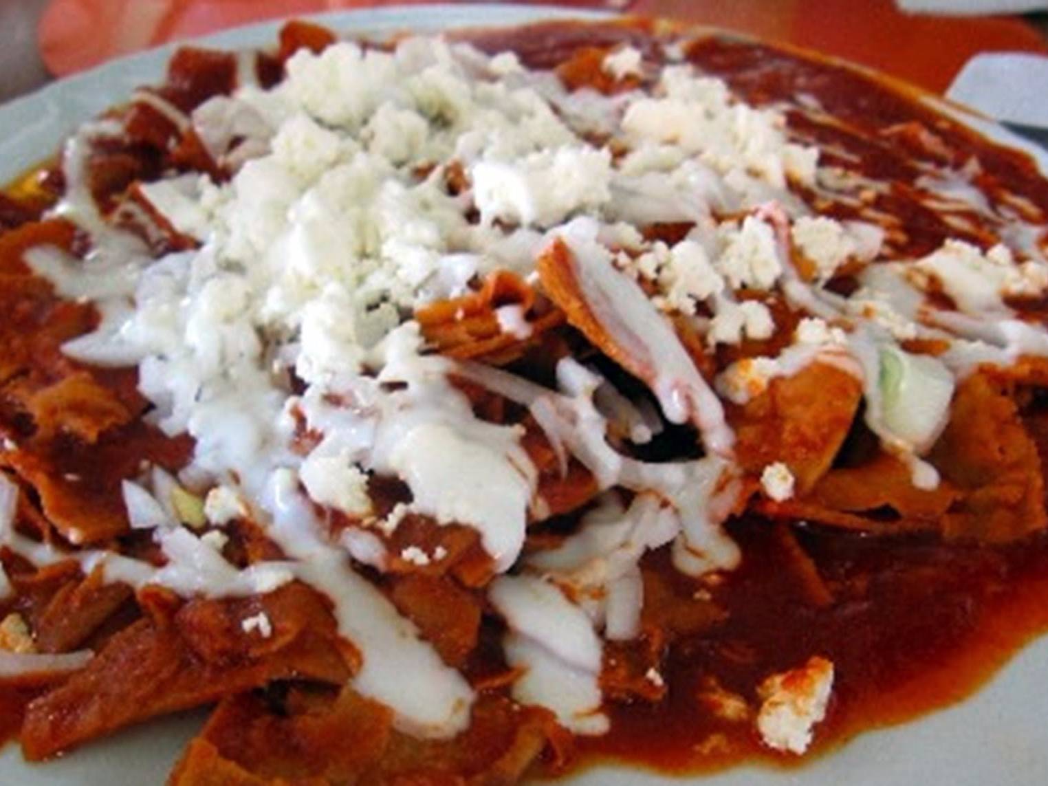 Chilaquiles Rojos