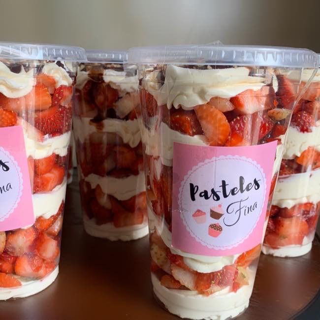 Fresas con Crema
