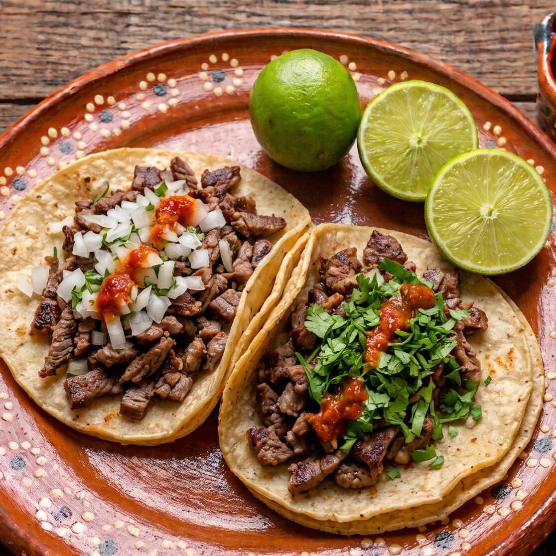 Orden 2 Tacos de Bistec