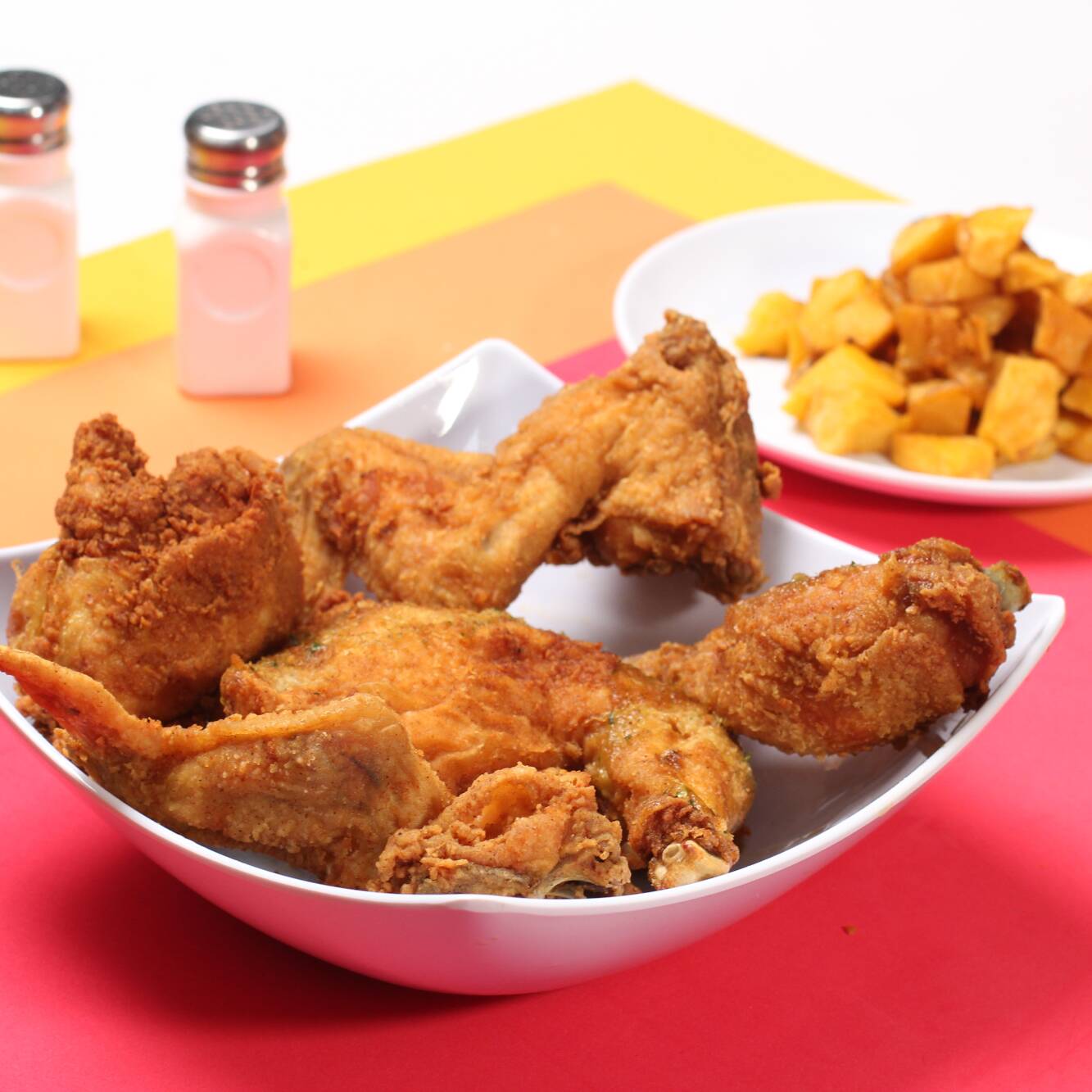 Medio Pollo Apanado