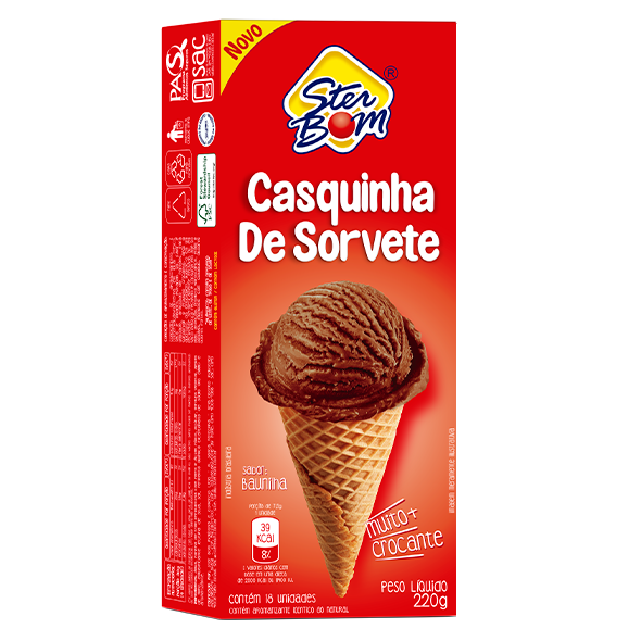 Caixa com 18und.
120g