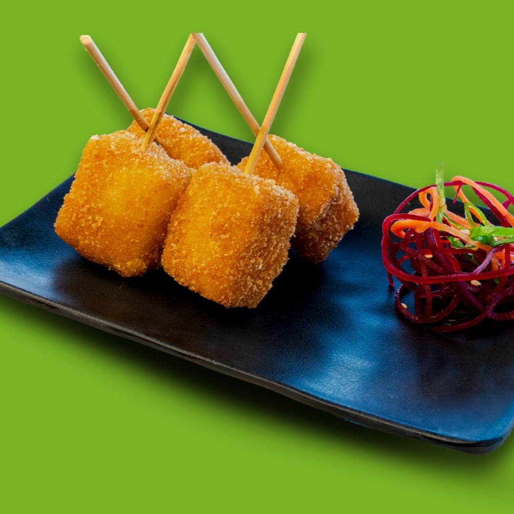 Brochetas de queso