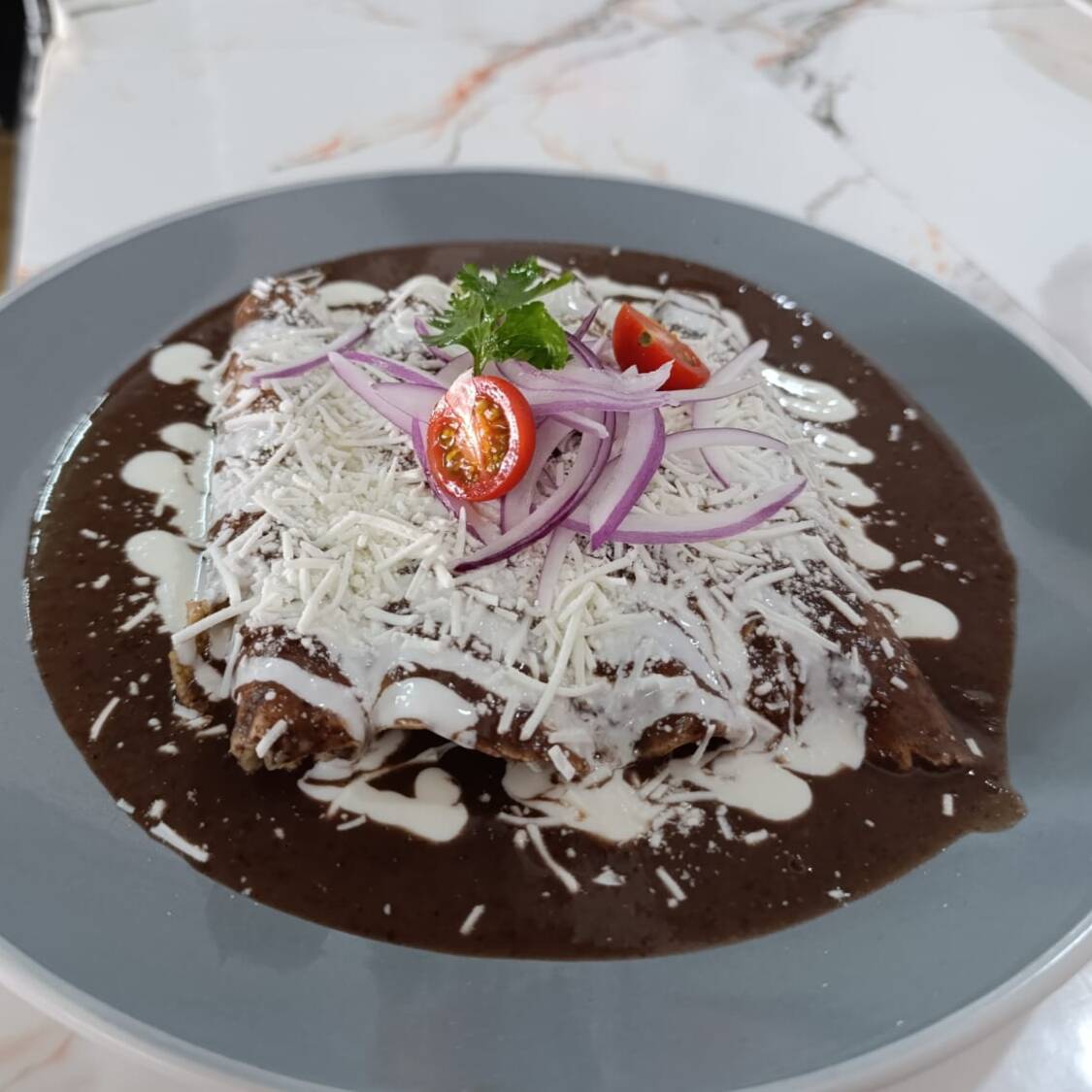 Enfrijoladas