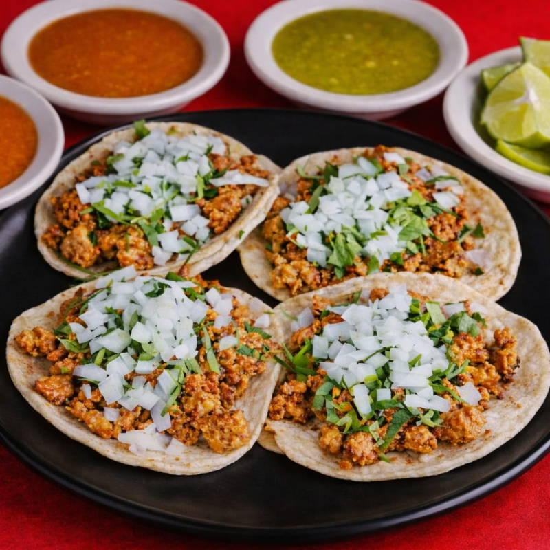 Combo 4 Tacos Discada + Refresco