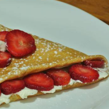Crepa de Fresa Natural con Philadelphia