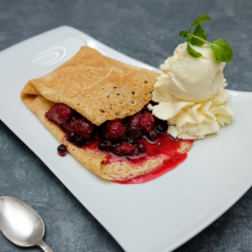 Crepe Frutos del Bosque (1 Pza)