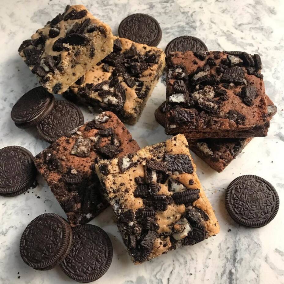 Brownie de Oreo
