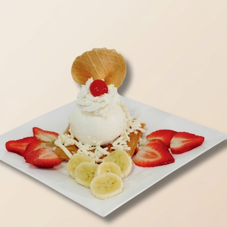 Waffle con Queso