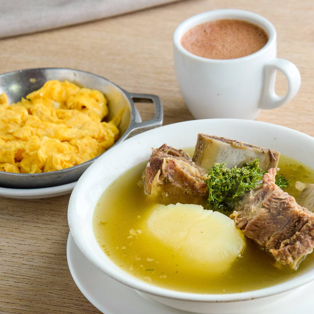 Combo-Caldo de Costilla