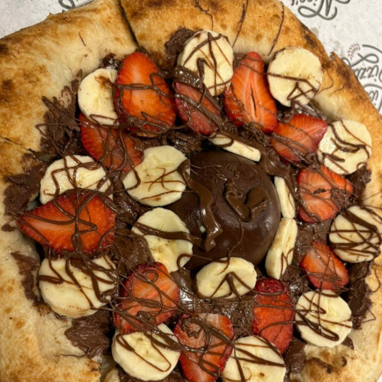 Pizza de Nutella